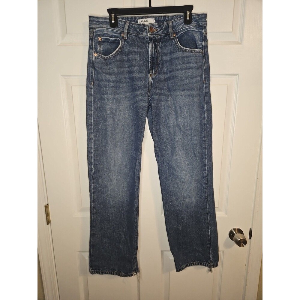 Garage Jeans Women's 09 29 Blue Slouchy Loose Straight Ayden Blue